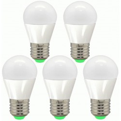 Набор светодиодных LED ламп FERON LB-95: шарик 7W 2700K E27 5 штук